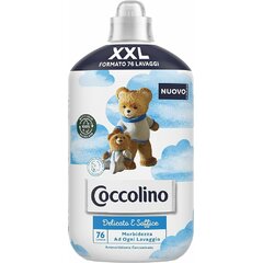 XXL Coccolino aviváž Morbidezza ad ogni lavaggio 1750 ml, 76 dávek