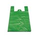 Mikrotenová taška zelená 100 ks 28 + 14 x 480 mm