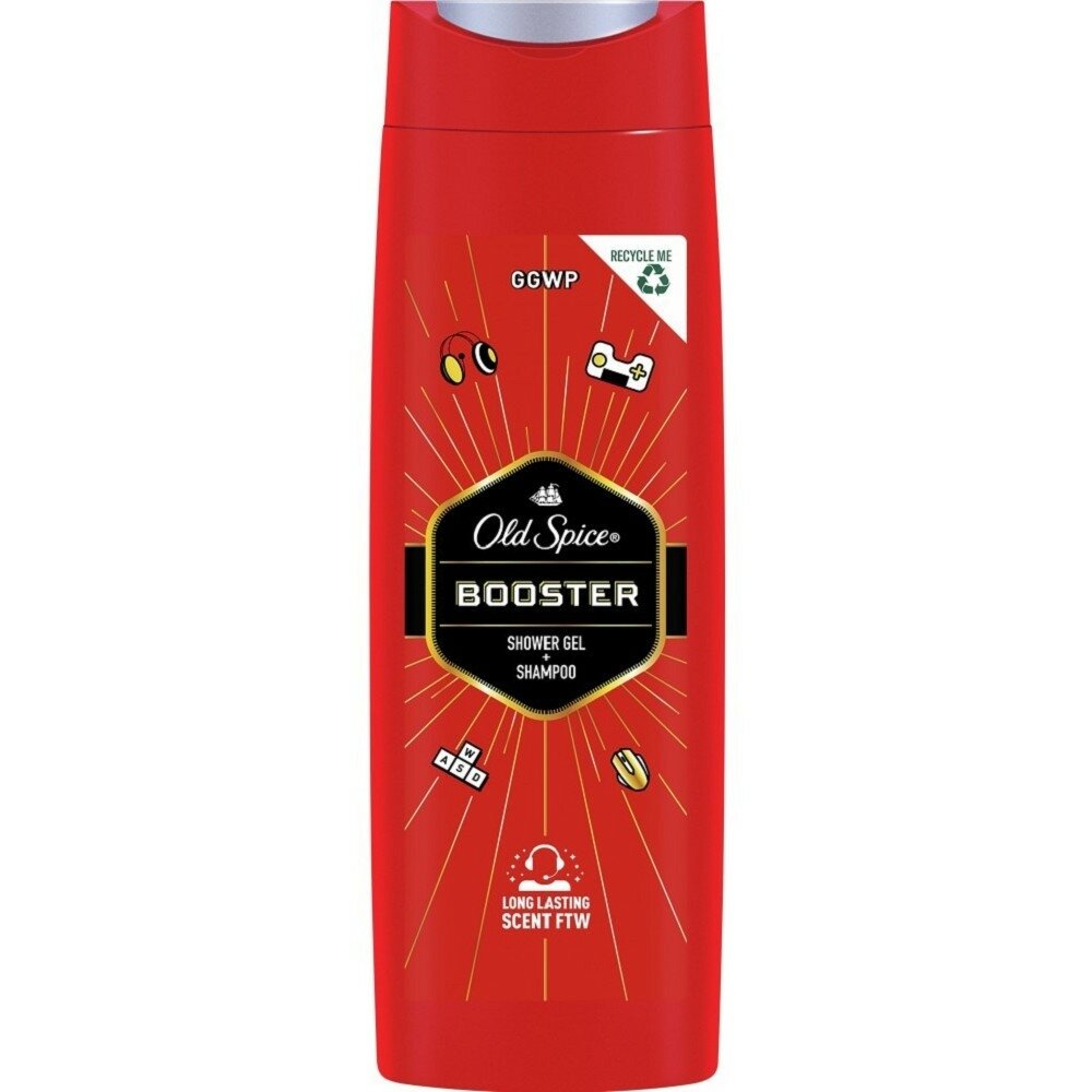 Old Spice 2in1 sprchový gel a šampón pro muže CAPTAIN 250 ml