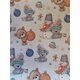 Vánoční papír 70x100 cm sněhuláci a medvídci